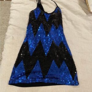Sequin mini dress party dress